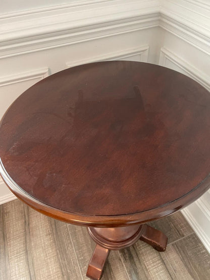 Pair of Round Corner Tables