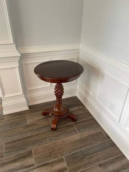 Pair of Round Corner Tables