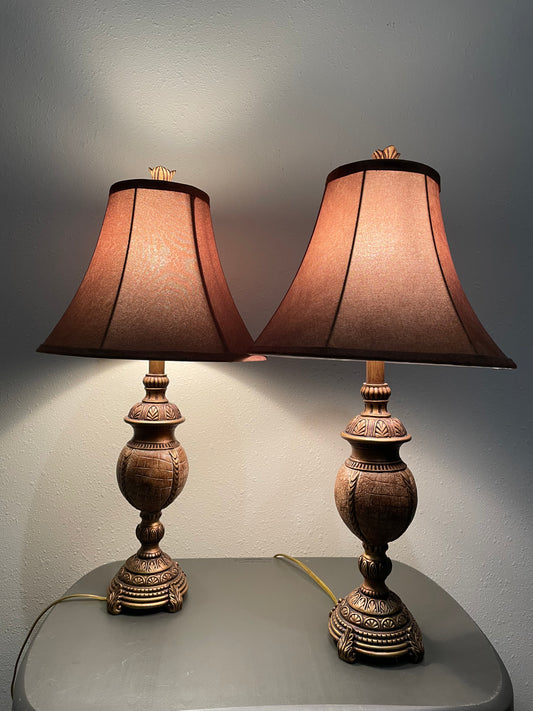 Stylish Matching Lamps