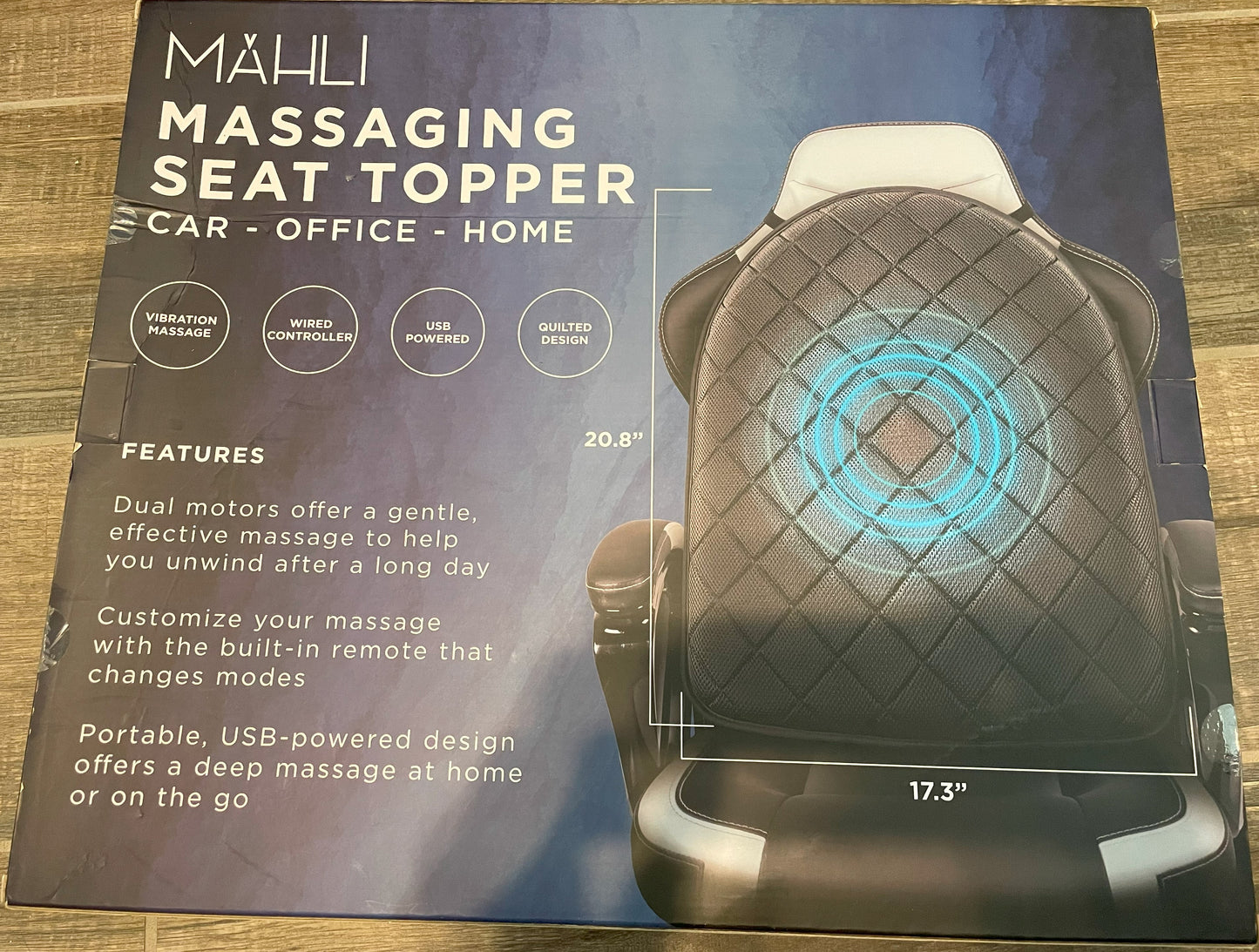 Mahli Massaging Seat Topper