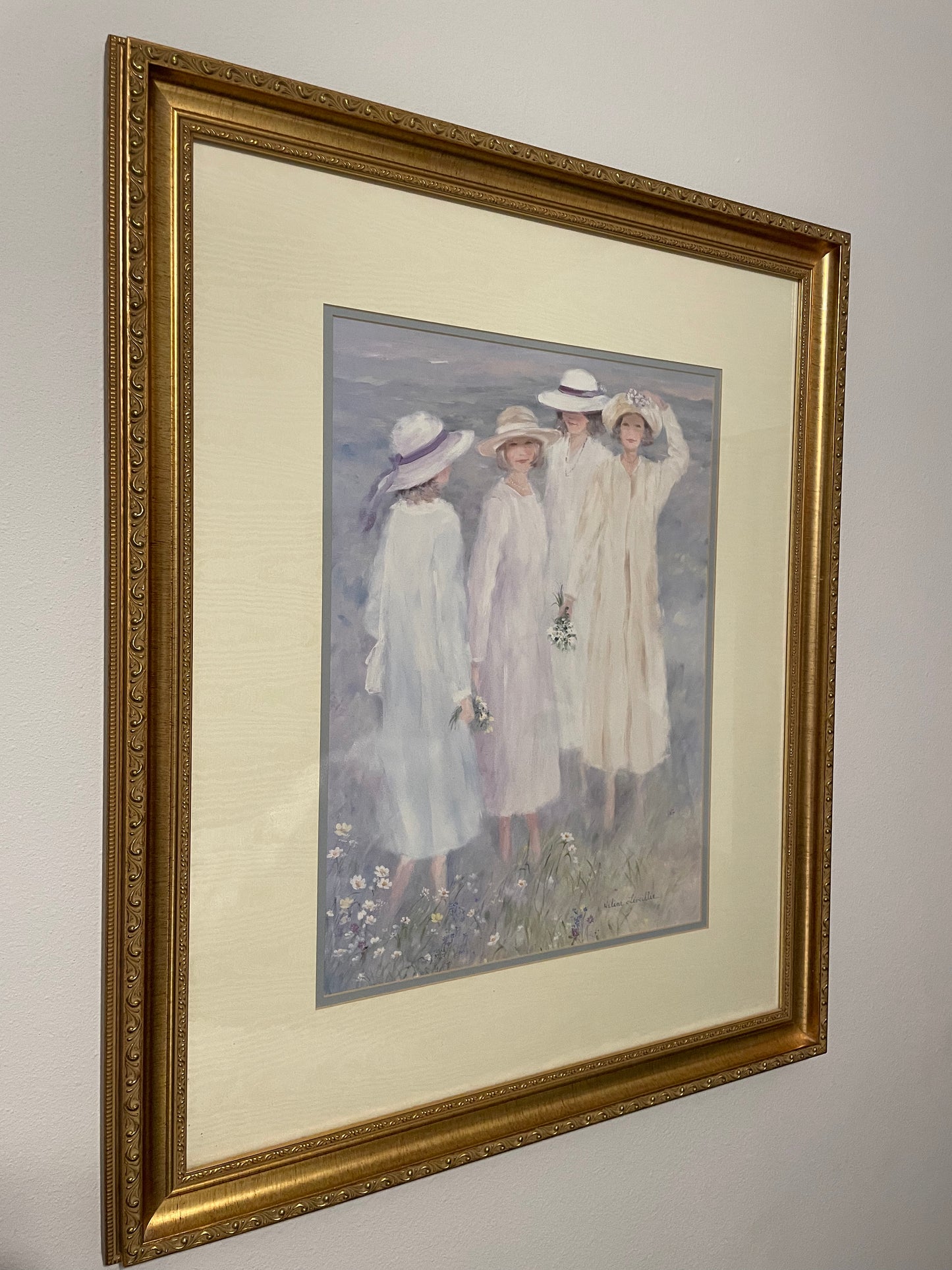 Summer Ladies Print by Hélène Léveillée