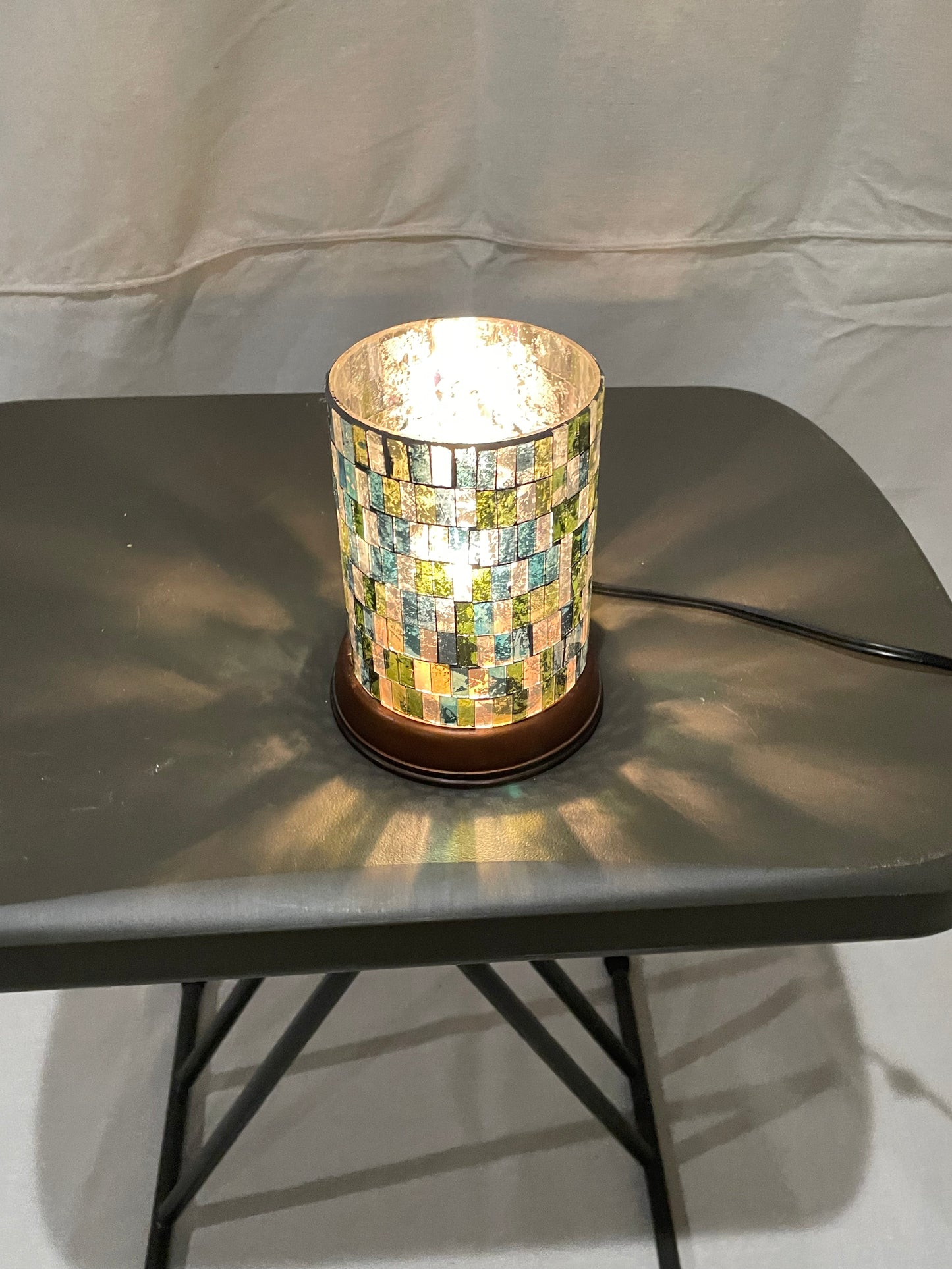 Indirect light Stain Glass Table Lamp