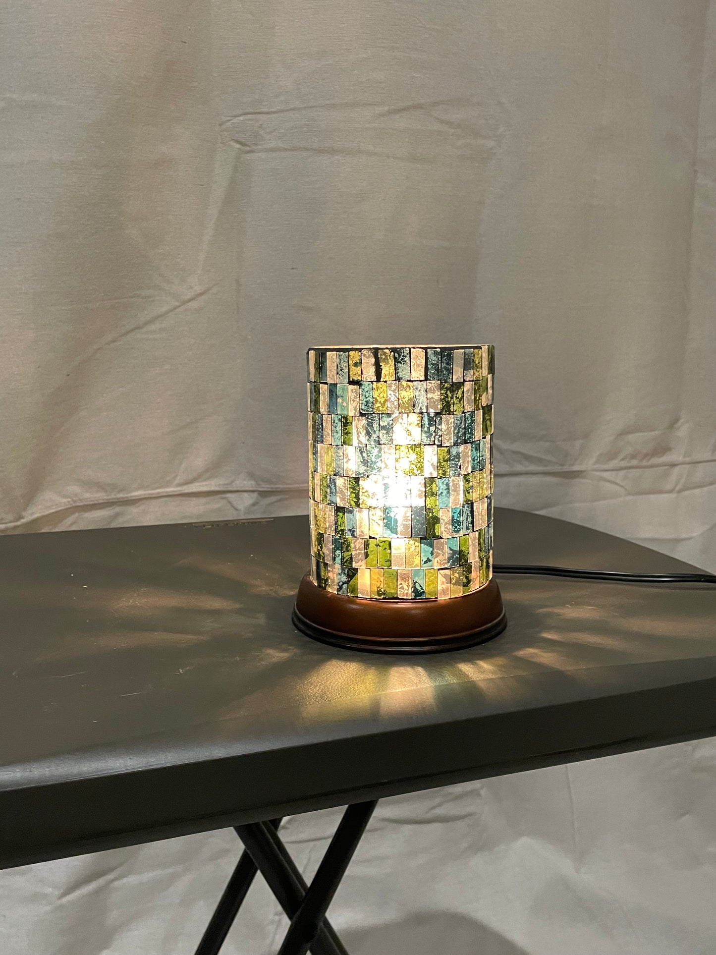 Indirect light Stain Glass Table Lamp