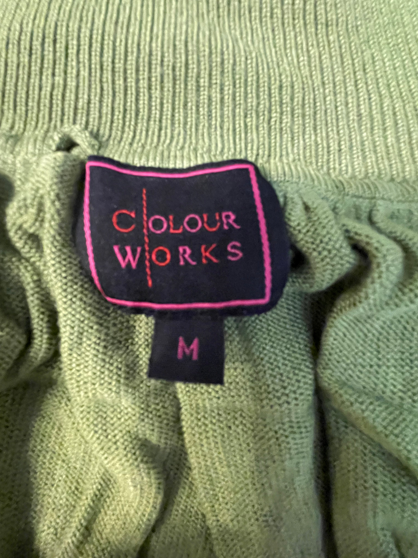 Colour Works turtle neck sweater (Women's Medium)