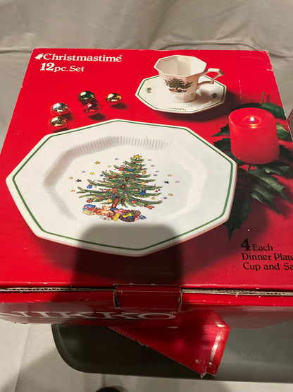 Christmastime Dish Set by Nikko