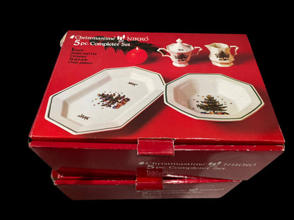 Christmastime Dish Set by Nikko