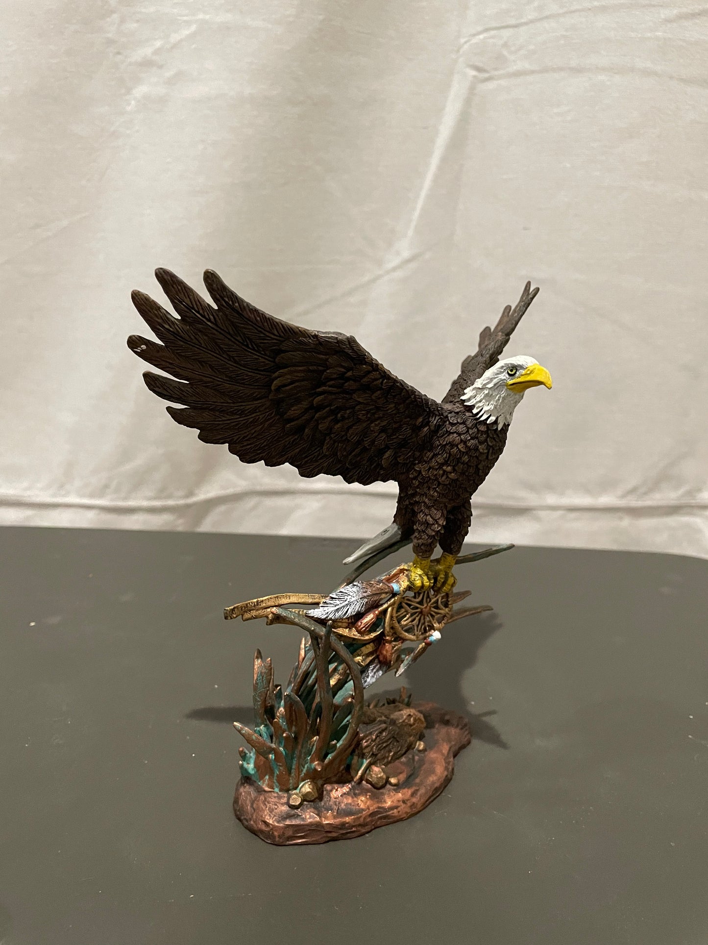 The Hamilton Collection Bald Eagle Sculpture