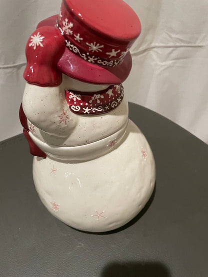 Snowman Cookie Jar