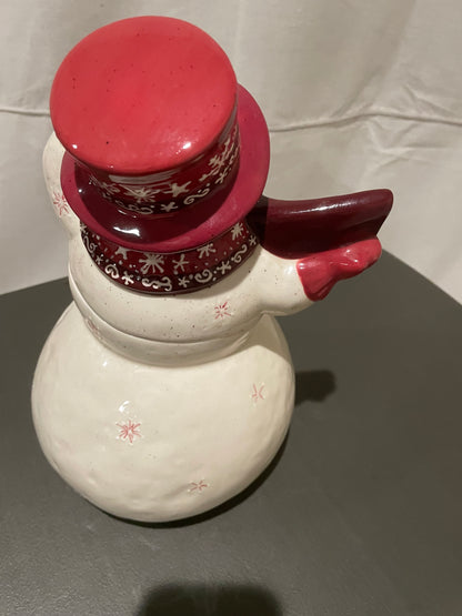 Snowman Cookie Jar