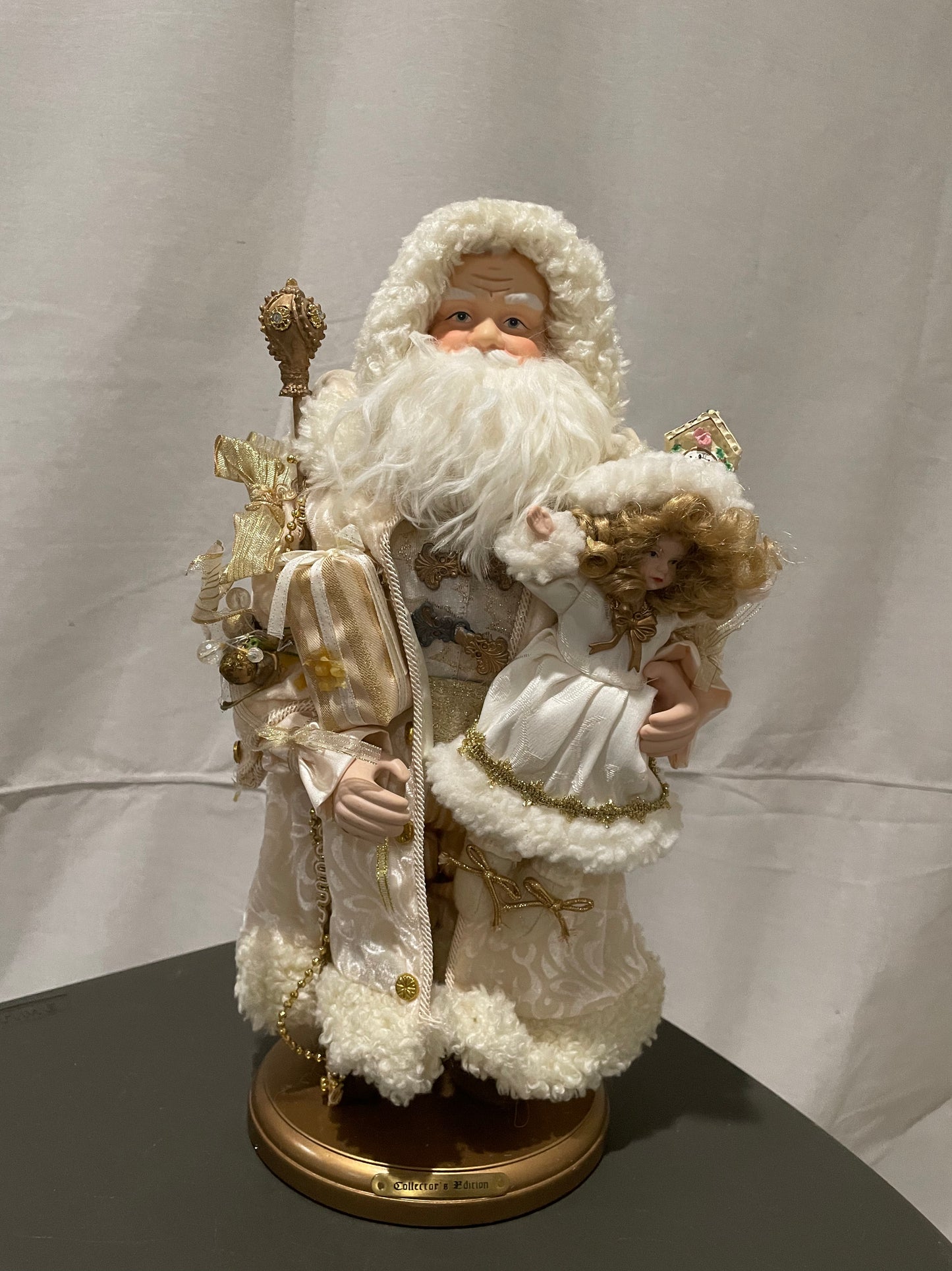 16" Fabric Santa