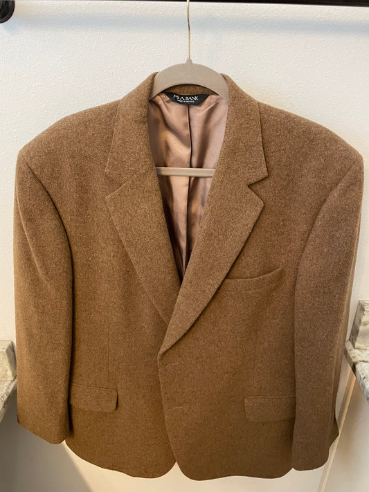 JoS. A. Bank 100% Camel Hair Sport Coat (Men's 46S)