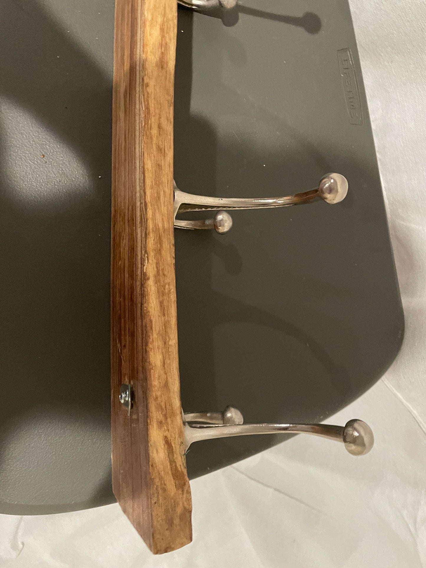 Natural Rustic Wood Coat Rack