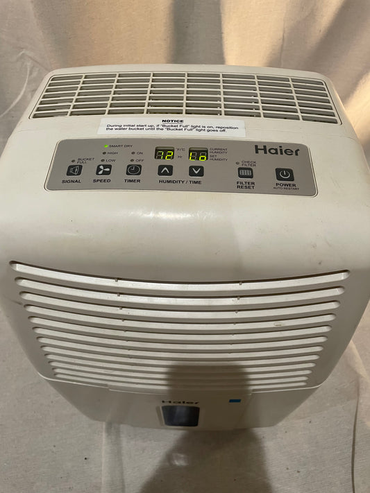 Haier Dehumidifier Model DE45EK-T