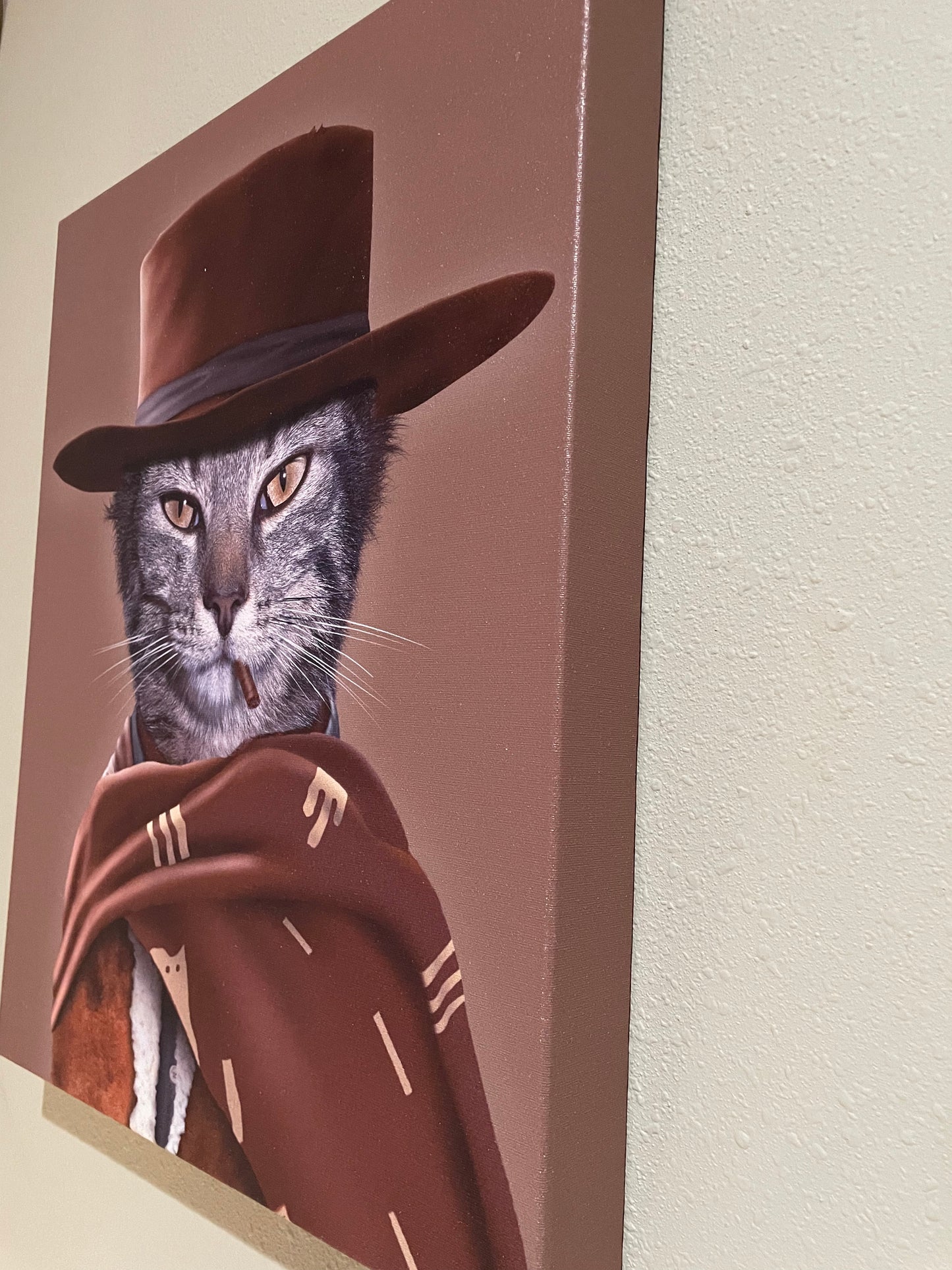 Western "Eastwood Cat" by Empire Art Direct Pets Rock